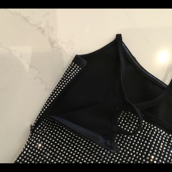 I.AM.GIA Aurora Diamante Black Dress XS - Picture 10 of 10